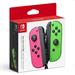 Nintendo Joy-Con Pair, neon green / neon pink HAC-A-JAFFA