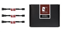 NOCTUA Adaptér NA-SRC10, 3x, 3-pin ventilátor Low Noise, černá