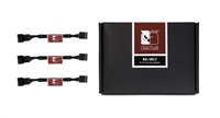 NOCTUA Adaptér NA-SRC7, 3x, 4-pin ventilátor Low Noise, černá
