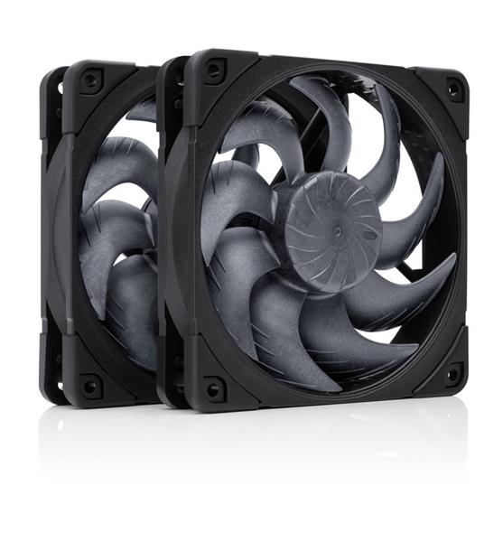 Noctua NF-A12x25 G2 PWM Sx2-PP chromax.black set 2x ventilátor 120x120x25mm