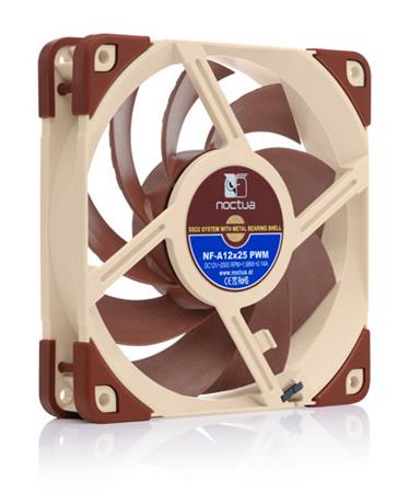 Noctua NF-A12x25-PWM, 120x120x25 mm, 4-pin PWM NF-A12x25 PWM