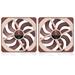 Noctua NF-A14x25 G2 PWM Sx2-PP set 2 ventilátorov 140x140x25mm