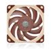 NOCTUA Ventilátor NF-A12x25-LS-PWM, 120mm, hnědá