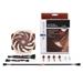 NOCTUA Ventilátor NF-A12x25r-PWM, 120mm, hnědá