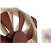 NOCTUA Ventilátor NF-F12 5V PWM, 120mm, hnědá