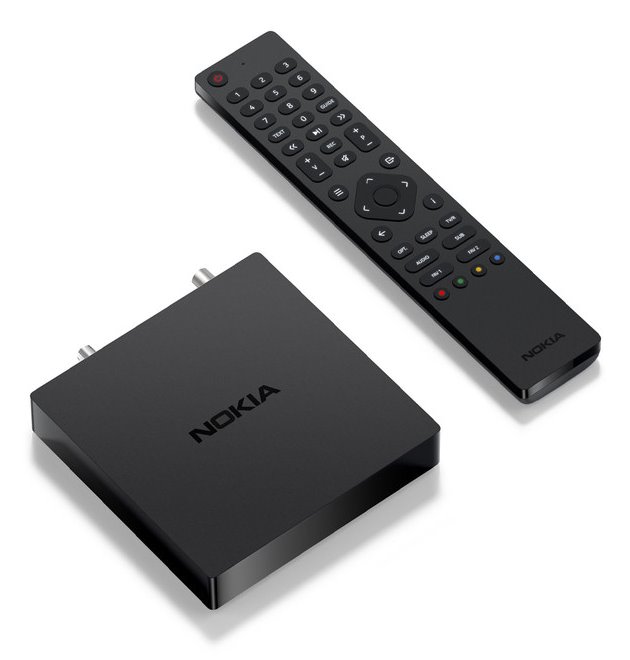 NOKIA DVB-T/T2 set-top-box 6000/ Full HD/ H.265/HEVC/ EPG/ USB/ HDMI/ černý Nokia6000