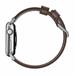 Nomad kožený náramok pre Apple Watch 42/44 mm - Modern Brown/Silver Hardware NM1A4RSM00