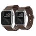 Nomad kožený náramok pre Apple Watch 42/44 mm - Modern Brown/Silver Hardware NM1A4RSM00