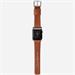 Nomad kožený náramok pre Apple Watch 42/44 mm - Modern Brown/Silver Hardware NM1A4RSM00