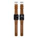 Nomad kožený remienok pre Apple Watch 44-49mm - Modern English Tan/Silver Hardware NM01805885