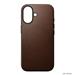 Nomad kryt Modern Leather Case Magsafe pre iPhone 17 - Brown NM014346858
