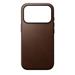 Nomad kryt Modern Leather Case Magsafe pre iPhone 17 Pro - Brown NM014322858