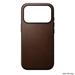 Nomad kryt Modern Leather Case Magsafe pre iPhone 17 Pro - Brown NM014322858