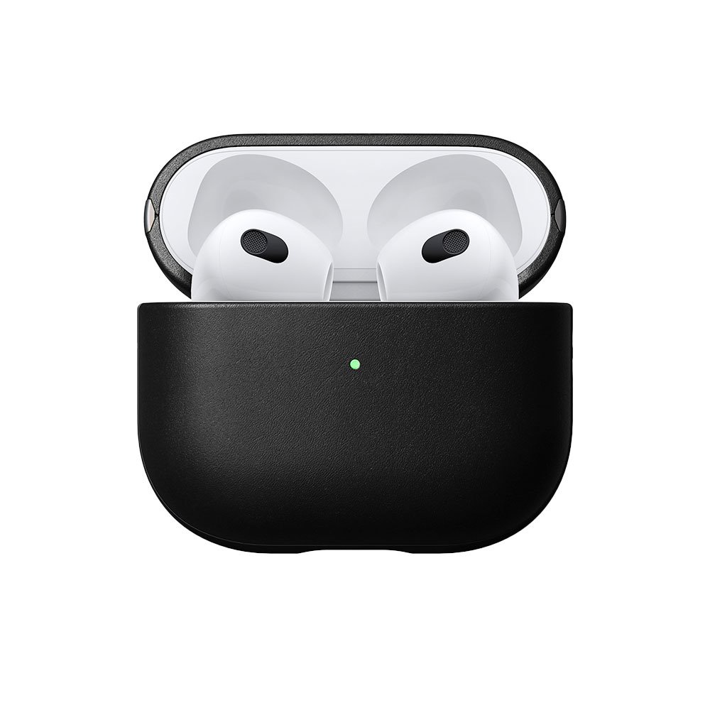 Nomad puzdro Modern Leather Case pre Apple Airpods 3 - Black NM01000785