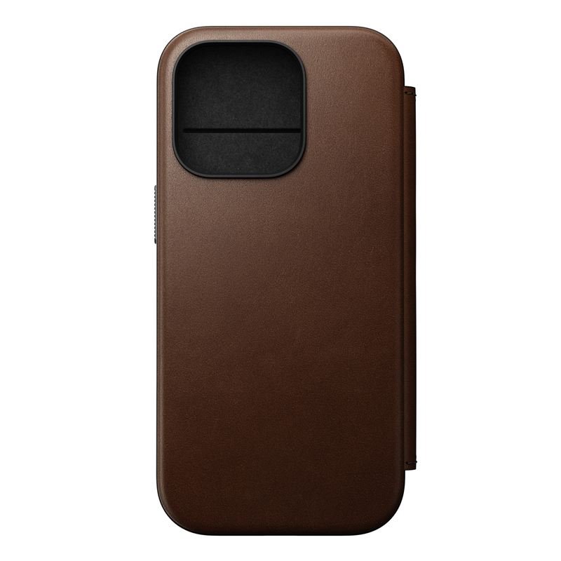 Nomad puzdro Modern Leather Folio Magsafe pre iPhone 16 Pro - Brown NM01679585