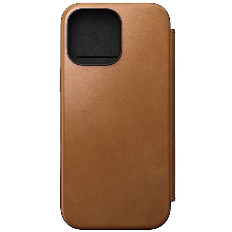 Nomad puzdro Modern Leather Folio Magsafe pre iPhone 16 Pro Max - English Tan NM01673385