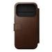 Nomad puzdro Modern Leather Folio Magsafe pre iPhone 17 Pro - Brown NM014186858