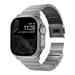 Nomad remienok pre Apple Watch 44-49mm - Titanium Band/Natural Hardware NM014858858
