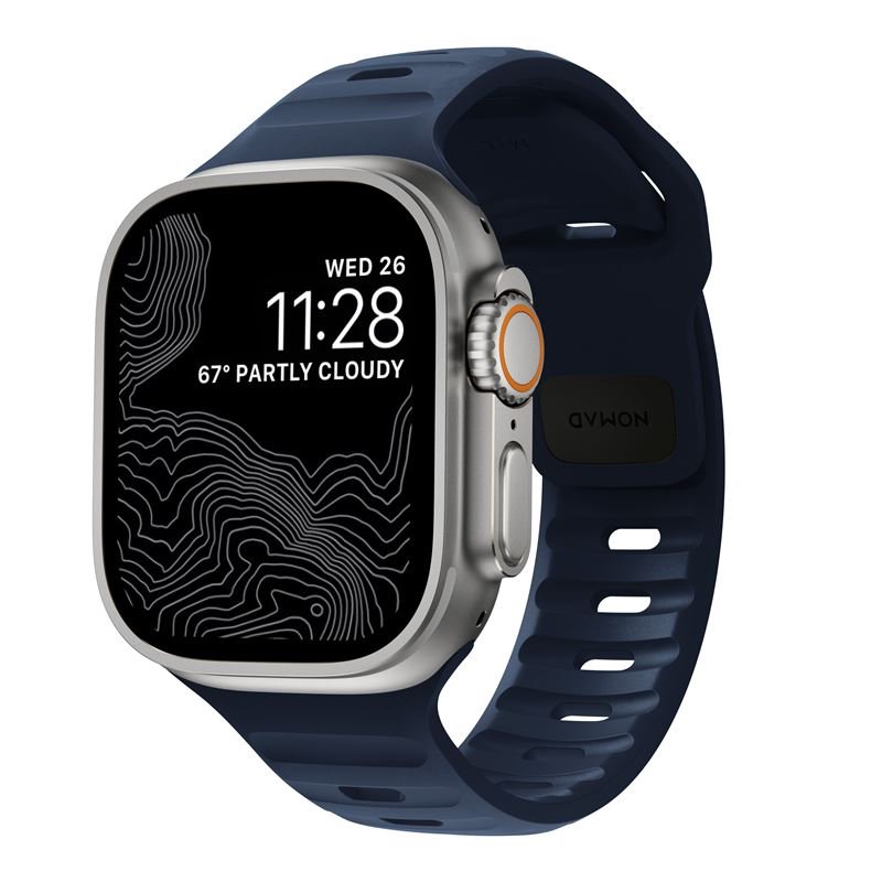 Nomad remienok Sport Strap pre Apple Watch 42/44/45/49mm - Atlantic Blue NM01219385