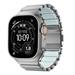Nomad remienok Stratos pre Apple Watch 44-49mm - Ice Blue Glow/Natural Hardware NM009902858