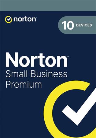 NORTON SMALL BUSINESS PREMIUM 500GB 1 uživatel pro 10 zařízení na 12 měsíců BOX 21463609