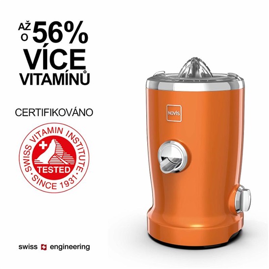 NOVIS VitaJuicer S1 - oranžová 100001778178