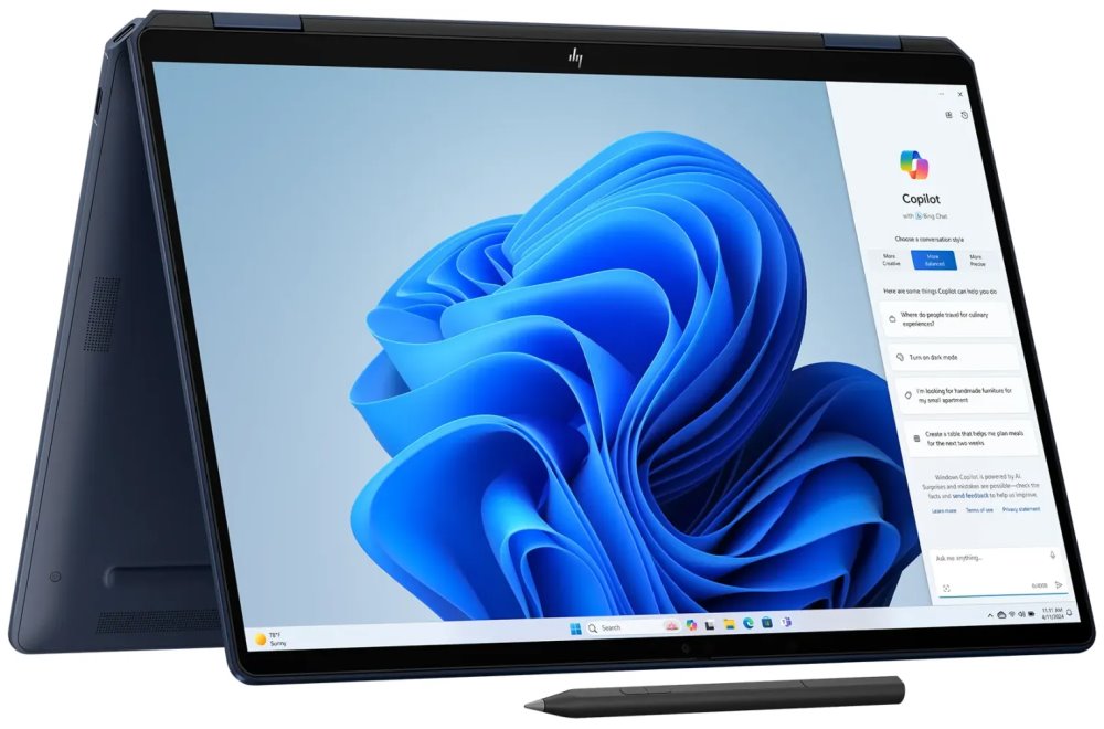 NTB HP OmniBook Ultra Flip 14-fh0355nc, Ultra 7-258V, 14" 2880x1800 OLED, 32GB LPDDR5X, SSD 2TB, Win11, 2Y o B28A1EA#BCM