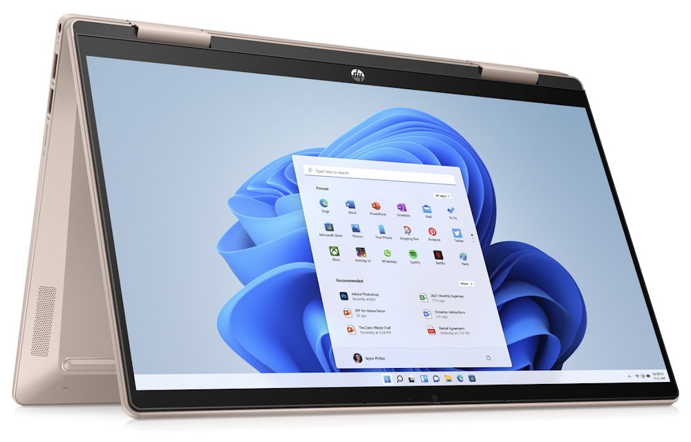 NTB HP Pavilion x360 14-ek1011nc, 14" FHD IPS 250 nits, Core i3-1315U, 8GB DDR4, Intel UHD Graphics, Win11 H A47N8EA#BCM