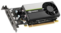 NVIDIA T1000 8GB GDDR6, 4x miniDisplayPort 1.4, 2x adapter mDP->DP, PCIe 16x 5Z7D8AA