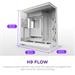 NZXT case H9 Flow, ATX, Large Dual Chamber Mid Tower, white CM-H92FW-01
