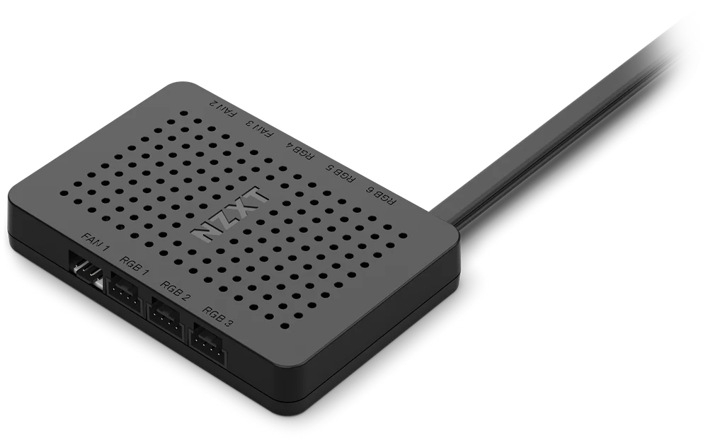 NZXT RGB & fan controller / hub pro ovládání ventilátorů a RGB / až 9 ventilátorů AC-CRFR0-B1
