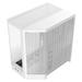 NZXT skříň H6 dvoukomorová / MidT / až 10x120mm fan / 2xUSB 3.2 / USB-C / zaoblená prosklená bočnice i čelo CC-H62FW-01