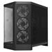 NZXT skříň H6 RGB dvoukomorová / MidT / 2x360+120mm RGB fan+controller / 2xUSB 3.2 / USB-C / zaoblená proskl CC-H62FB-P1