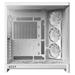 NZXT skříň H6 RGB dvoukomorová / MidT / 3x120mm RGB fan + controller / 2xUSB 3.2 / USB-C / zaoblená prosklen CC-H62FW-P1