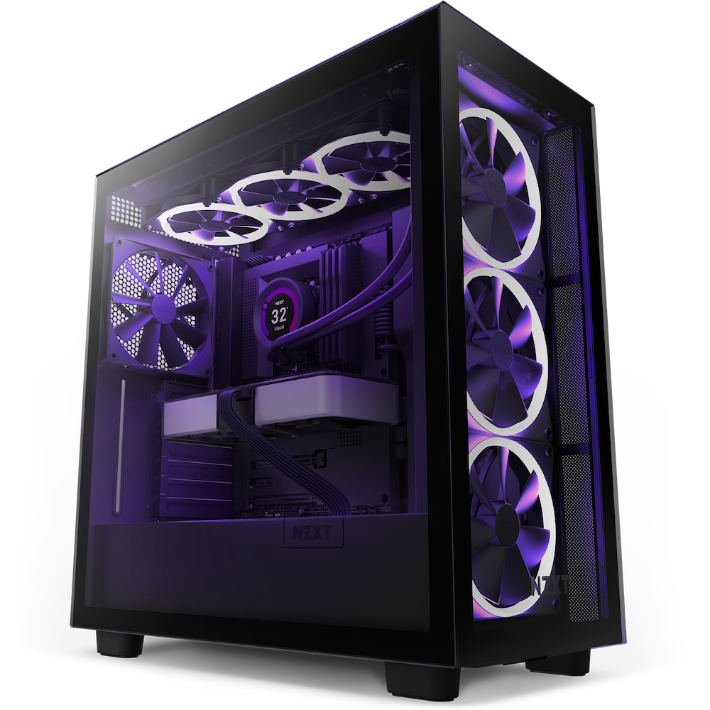 NZXT skříň H7 Elite Edition / ATX / 4x 140mm (3x RGB) fan / USB-C / 2x USB/ proskl. bočnice / proskl. panel CM-H71EB-01