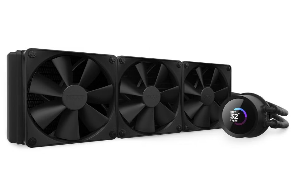 NZXT vodní chladič Kraken 360 / 3x120mm fan / 4-pin PWM / LCD disp. / 6 let RL-KN360-B1