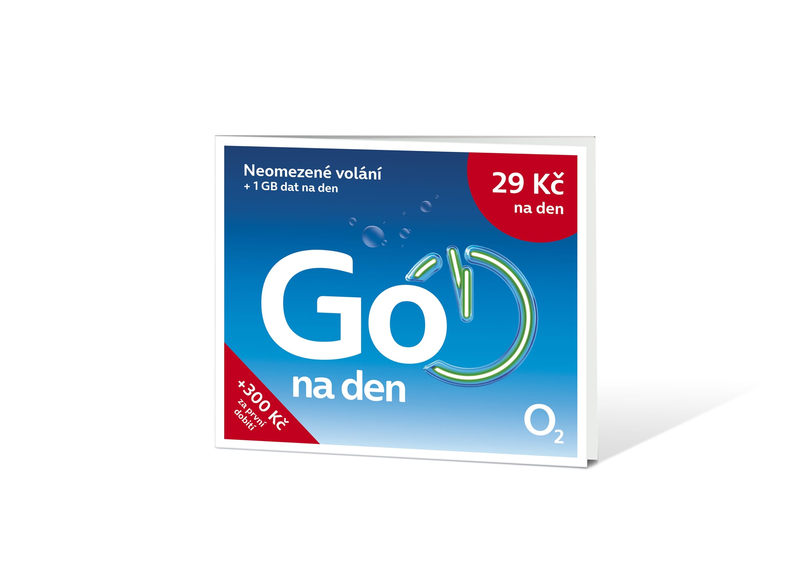 O2 Předplacená karta Go na den