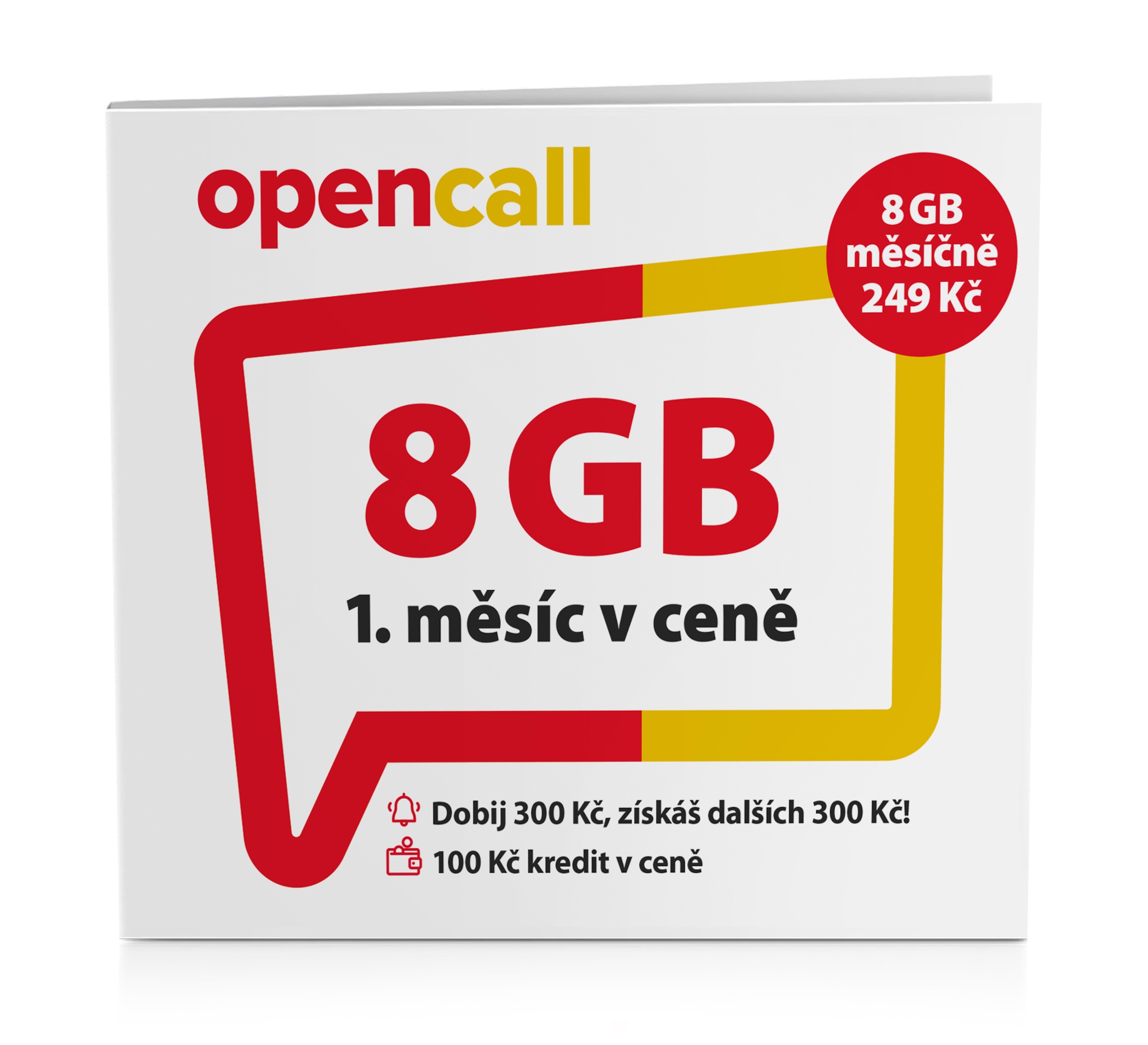 O2 Předplacená karta OpenCall SMALLPO2.100OC10