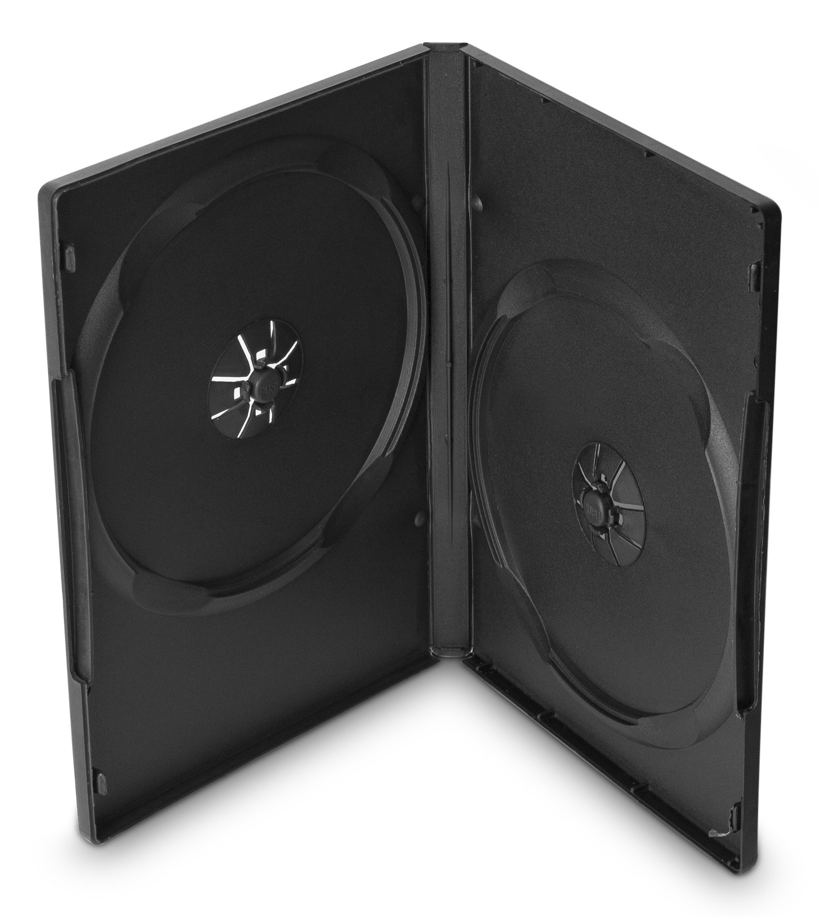 Obal 2 DVD 14mm černý - karton 100ks 27115