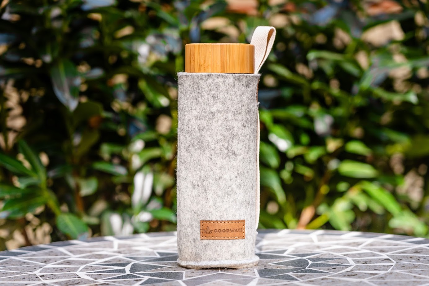 Obal GoodGlass 450 ml veľký, svetlošedý S-B-sleeve-Lgray