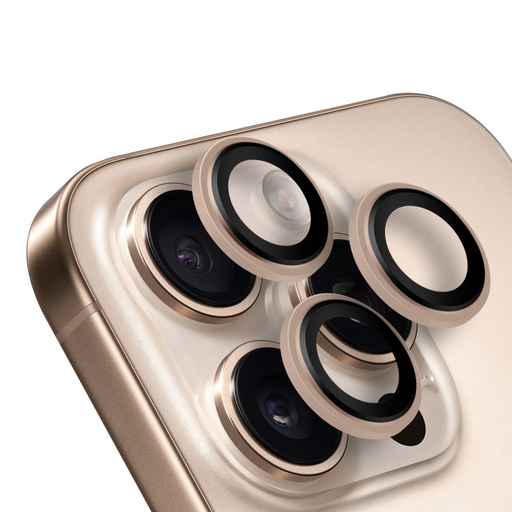 OBAL:ME Ochrana Čoček pro Apple iPhone 16 Pro/16 Pro Max Desert Titanium