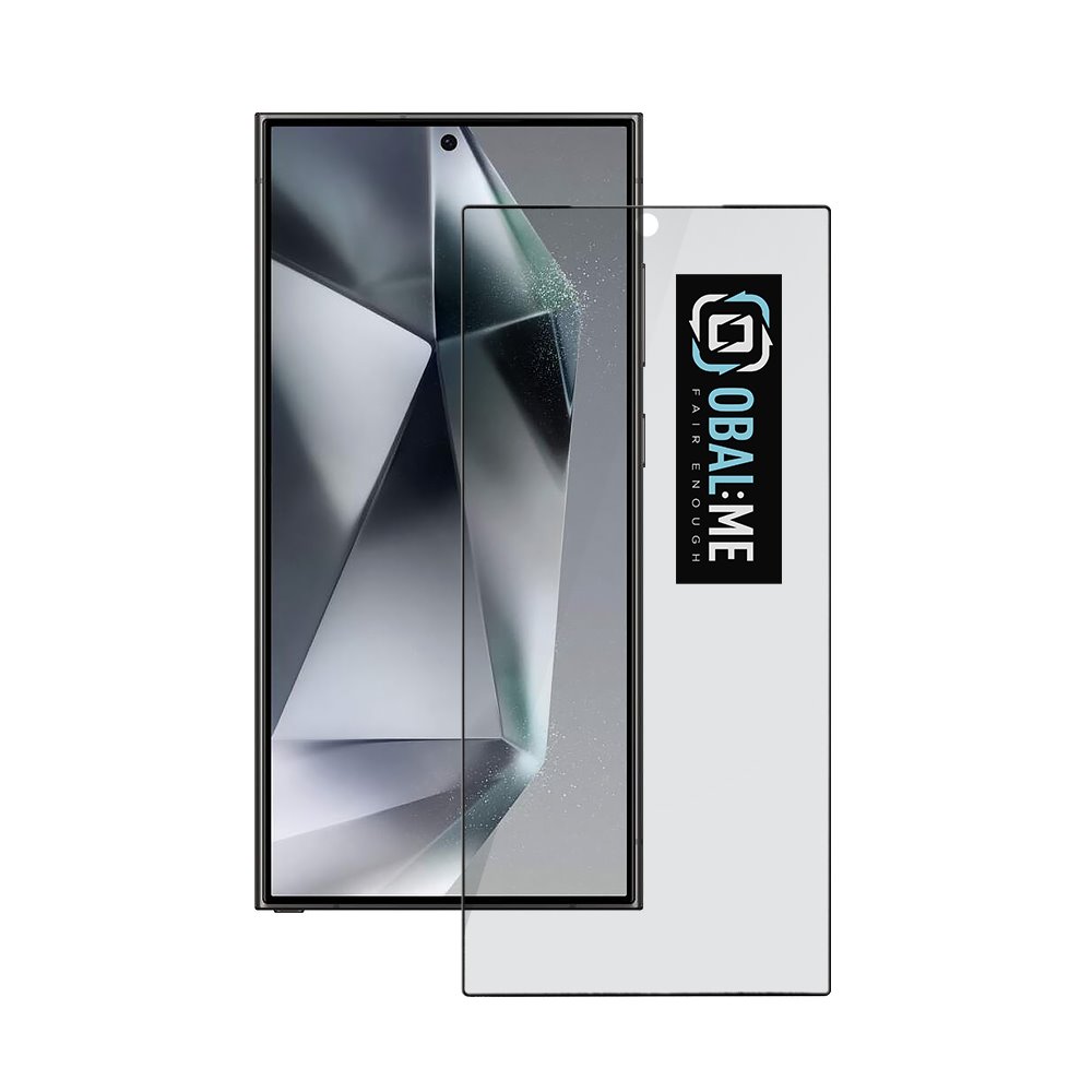 OBAL:ME Privacy 5D Tvrzené Sklo pro Samsung Galaxy S24 Ultra Black 8596311253638