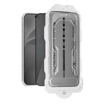 OBAL:ME Privacy 5D Tvrzené Sklo s Aplikátorem pro Apple iPhone 18 Pro Max Black 8596311319099