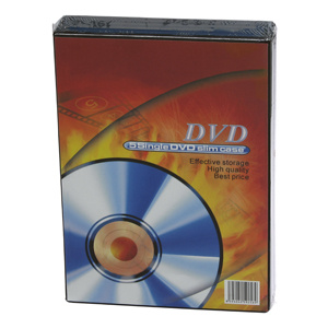 Obal na 1DVD slim 5ks/balenie, 7mm, čierny