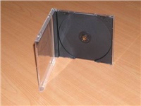 Obal na CD médium Black