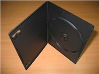 Obal na DVD médium SLIM čierny 7mm