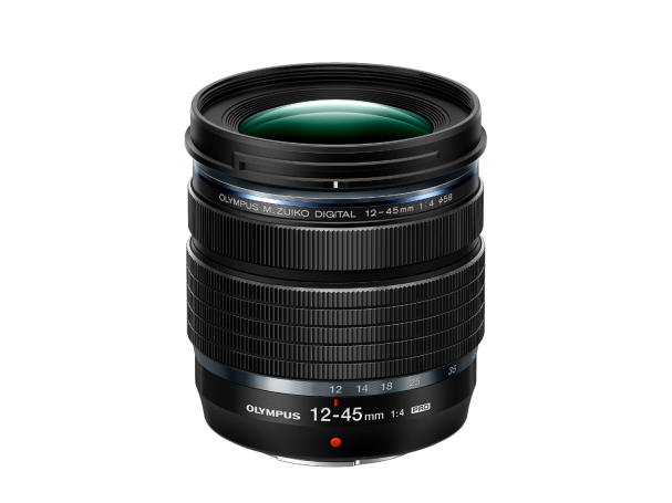 Objektív Olympus ED-M1245 black PRO V314090BW000