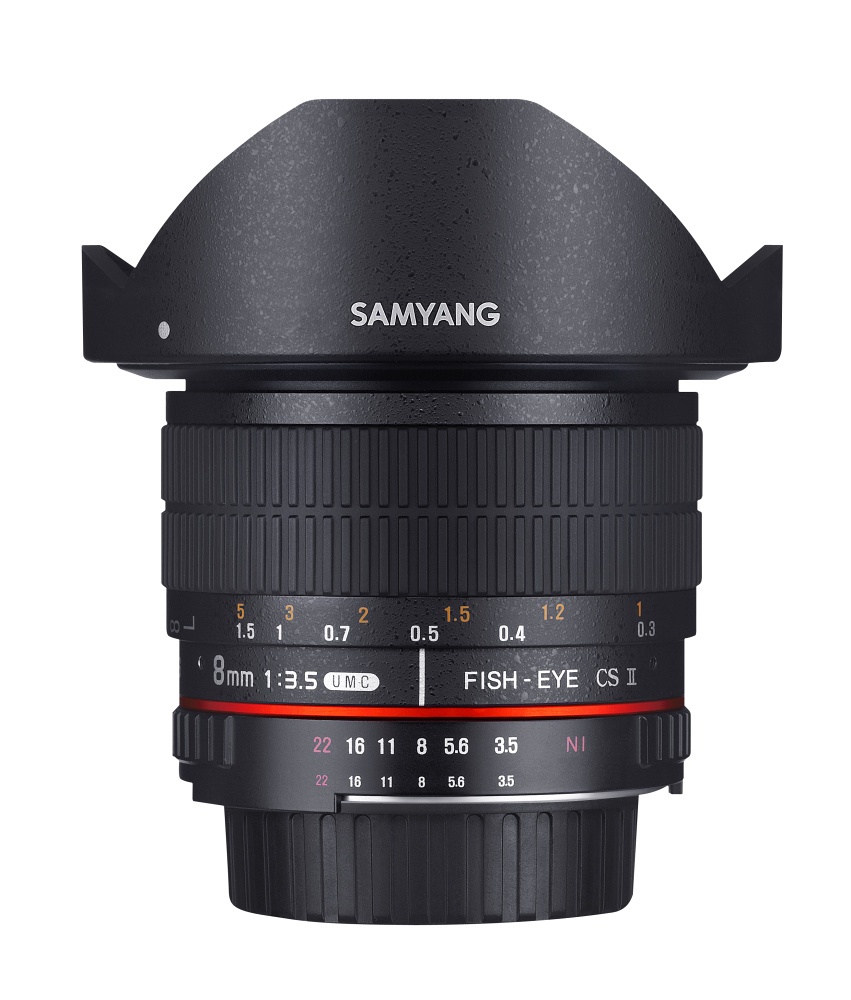 Objektív Samyang 8mm F3.5 CSII Canon DEMO F1121901101 DEMO