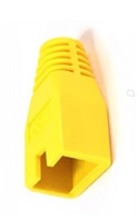 Ochrana pro konektor RJ45, non-snag-proof - žlutá, 100ks
