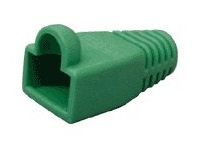 Ochrana pro konektor RJ45, snag-proof - zelená, 100ks OCH-GN